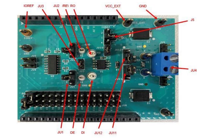 Analog Devices / Maxim Integrated MAX33046E扩展板